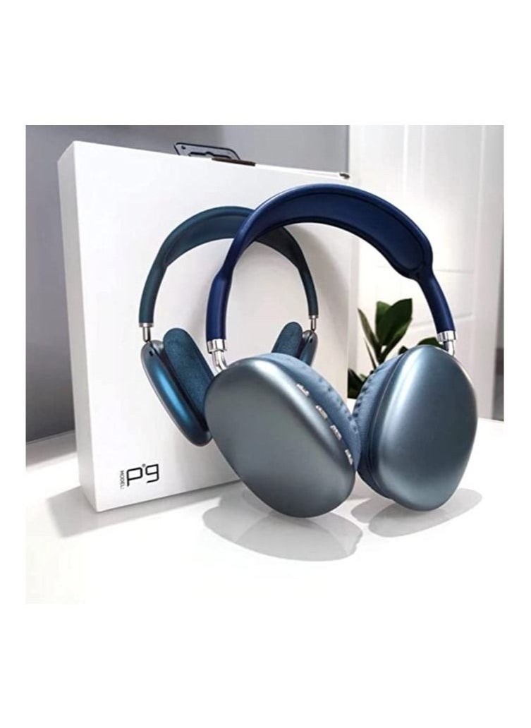 Generic - P9 Plus Bluetooth Headset Exceptional Sound, AirPods Compatible, Comfortable Design, Enhanced Bluetooth Connectivity, Built-in Mic Perfect for Immersive Audio, Travel, and All-Day - Image 1