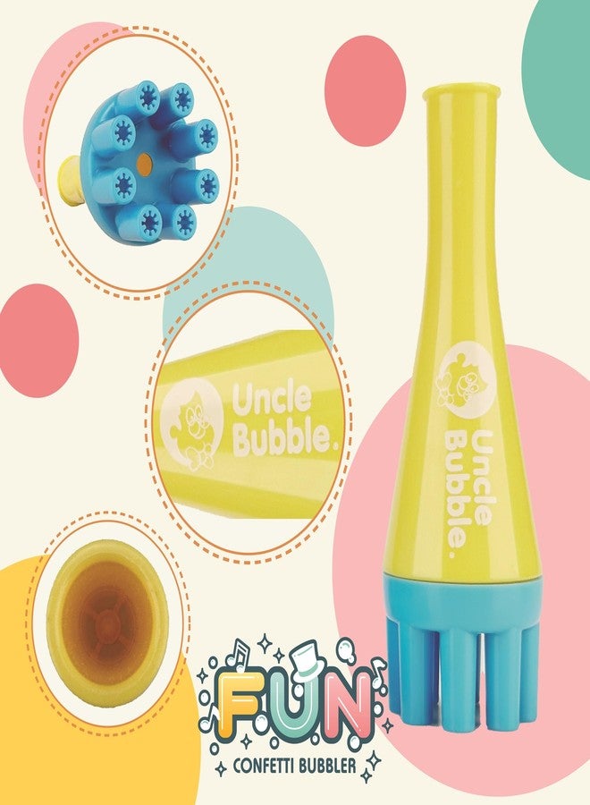 Uncle Bubble Blower for Kids and Toddlers, Mini Blower Makes Thousands of s ease, Durable Outdoor Toy - Image 4