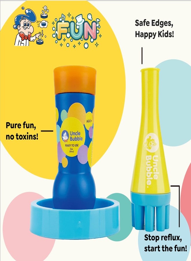 Uncle Bubble Blower for Kids and Toddlers, Mini Blower Makes Thousands of s ease, Durable Outdoor Toy - Image 5