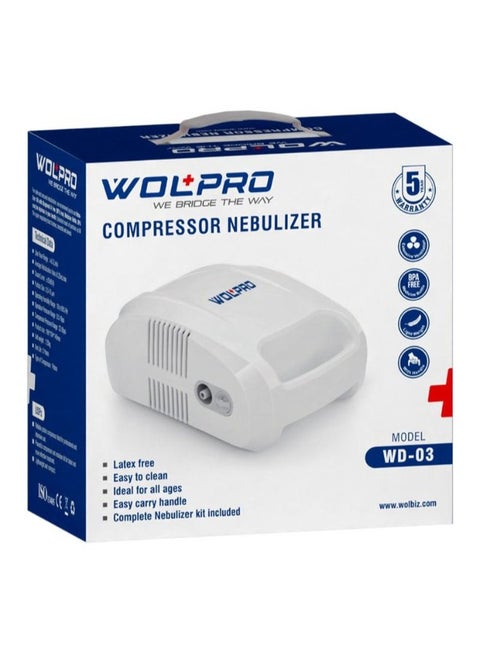 Wolpro Compressor Nebulizer WD03 With Complete Kit