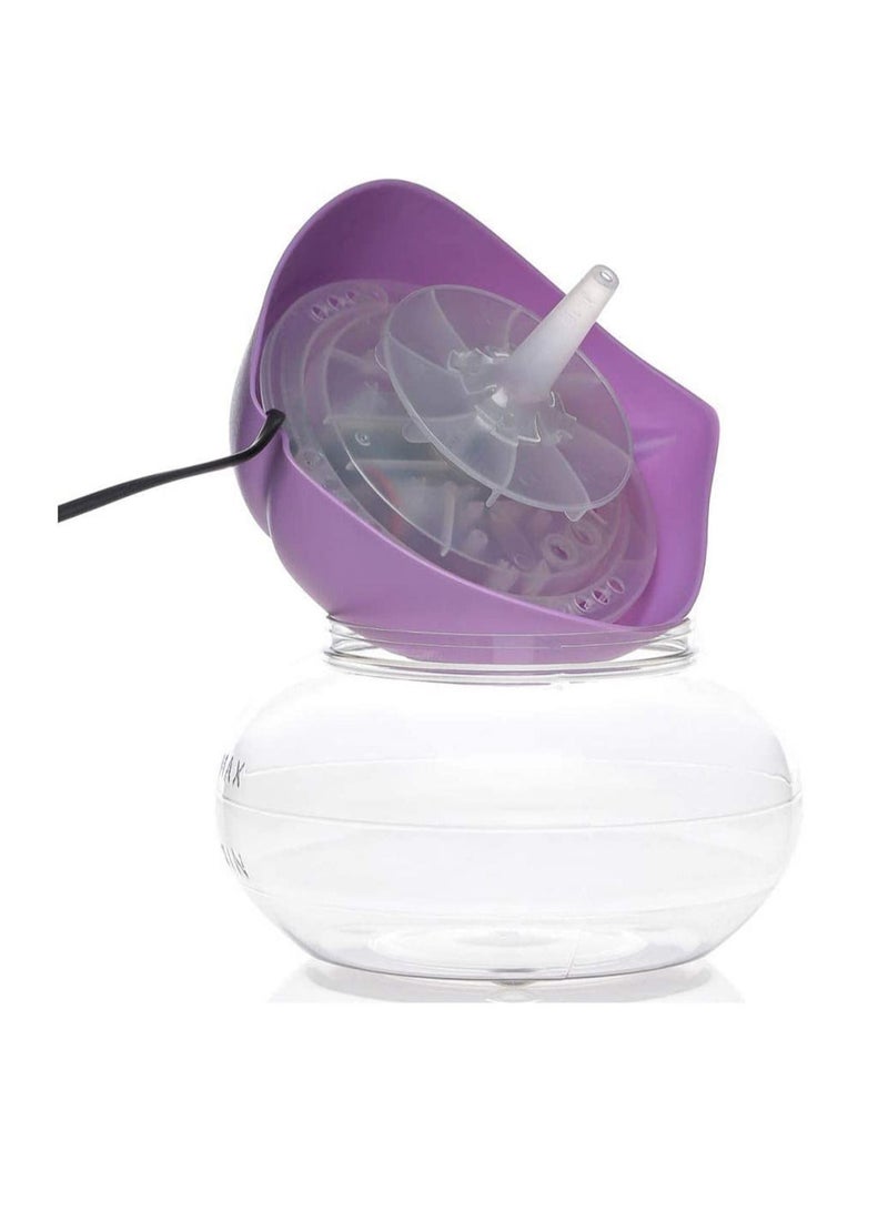 NTECH Leaf Shaped Electrical Air Purifier Air Revitalizer Air Freshener Air Humidifier For Your Home Office Kitchen And Office Frag Air (Purple) - Image 2