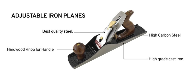 THS Anant Block Planer 14 No A5 For Capenter Hobbist DIY - Image 3
