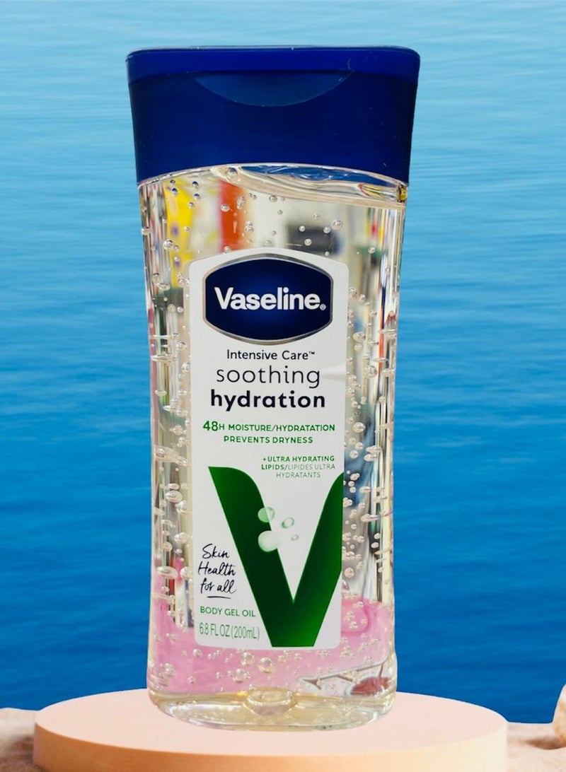 فازلين زيت الجسم المرطب والمهدئ للعناية المركزة 200 مل - Image 2