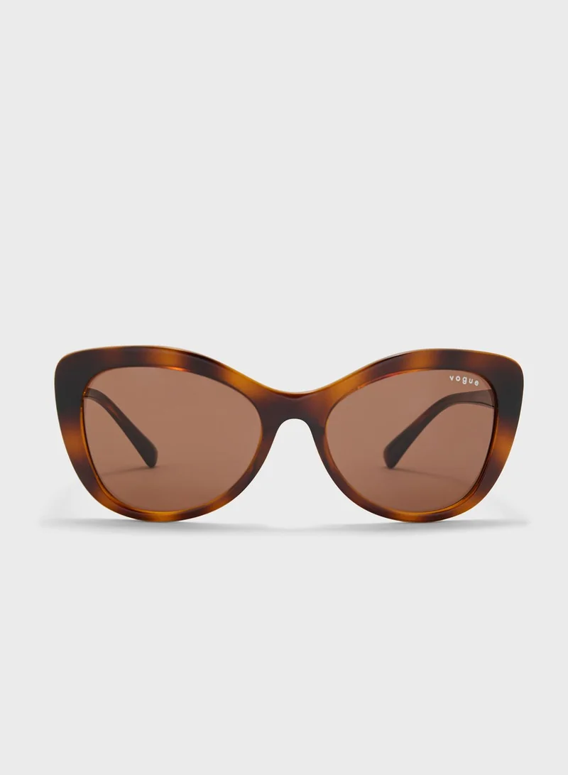Vogue Eyewear 0Vo5515Sb Oversized Sunglasses
