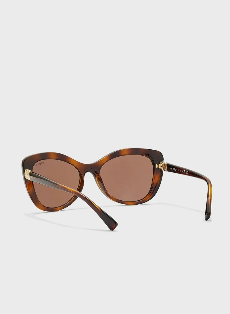 Vogue Eyewear 0Vo5515Sb Oversized Sunglasses