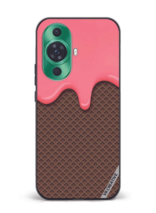 VR CREATIVE Protective Case Cover For Huawei nova 11 Waffle Design Multicolour - Image 1