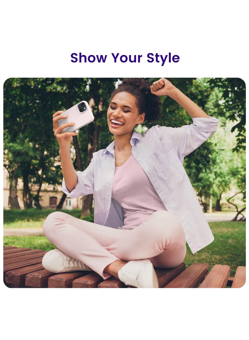 Compatible with iPhone 14 Case, Ultra Slim Fit Phone Case Liquid Silicone Cover with Full Body Protection Anti-Scratch Shockproof Bumper & Soft Microfiber Lining - Image 3