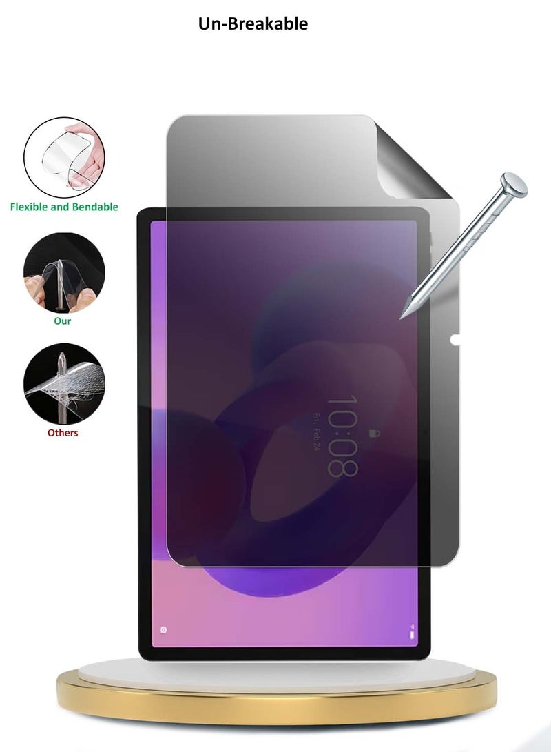 Yesido Lenovo Idea Tab Pro 4G 2025 (12.7 inches) Yesido Premium Pure Hydrogel Anti Spy / Anti Privacy Film Thin and Flexible Screen Protector (TSHFMP) - Clear - Image 3