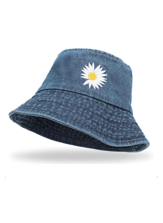 Women Bucket Hats - Print Bucket Hat, Summer Fisherman Hat, Cotton Reversible Sun Hat, Beach Hat for Women Men Teens - Image 1