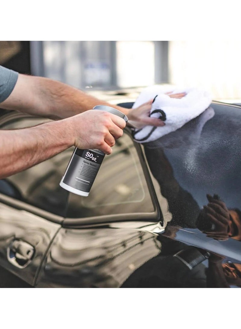 Koch Chemie SO.02 Spray Sealant 500ml, High Gloss Paint Sealant, Hydrophobic Water Repellent Coating, Long Lasting Paint Protection, Quick Spray Detailer, UV Resistant Polymer Sealant, Exterior Car Paint Shine and Surface Protection .427500 - Image 4