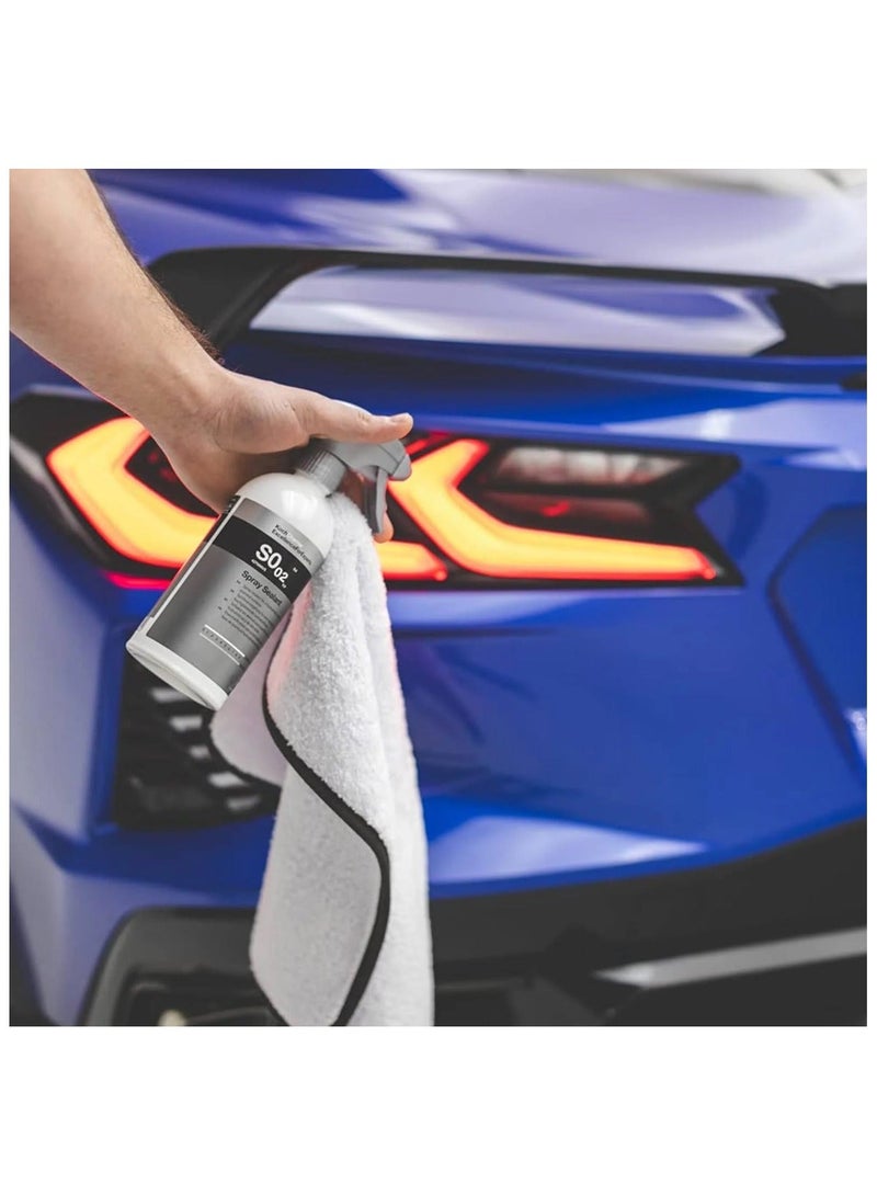 Koch Chemie SO.02 Spray Sealant 500ml, High Gloss Paint Sealant, Hydrophobic Water Repellent Coating, Long Lasting Paint Protection, Quick Spray Detailer, UV Resistant Polymer Sealant, Exterior Car Paint Shine and Surface Protection .427500 - Image 3