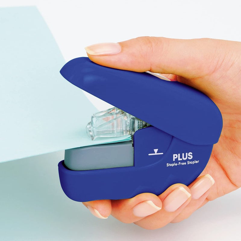 PLUS(ãƒ—ãƒ©ã‚¹) SL-106NB 31-126 Staple Paper Clinch Yellow (Blue) - Image 3