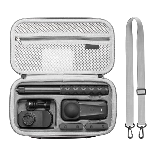 STARTRC VCR Carry Case for insta360 x4 Air Lens Guard Carrying Storage Bag Protective Cover Hard Shell Travel Protector with Carabiner for Insta 360 Accessories - Image 1