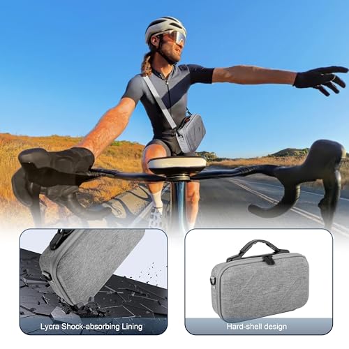 STARTRC VCR Carry Case for insta360 x4 Air Lens Guard Carrying Storage Bag Protective Cover Hard Shell Travel Protector with Carabiner for Insta 360 Accessories - Image 4