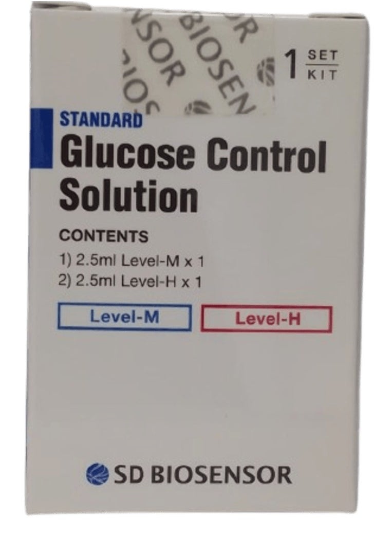 SD BIOSENSOR - Glucose Control Solution 1 Set Kit - Image 1