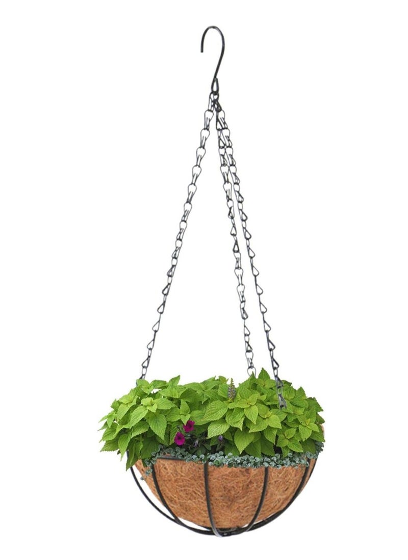 co arma - Set of 5 hanging plant baskets, for indoor, outdoor, patio and garden use - Image 1