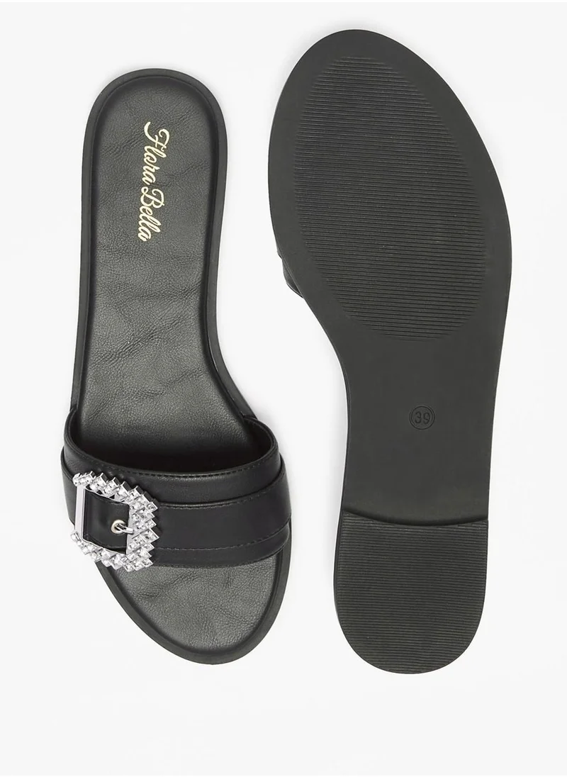 shoexpress Open Toe Flat Sandals