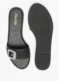 shoexpress Open Toe Flat Sandals  - Image 4