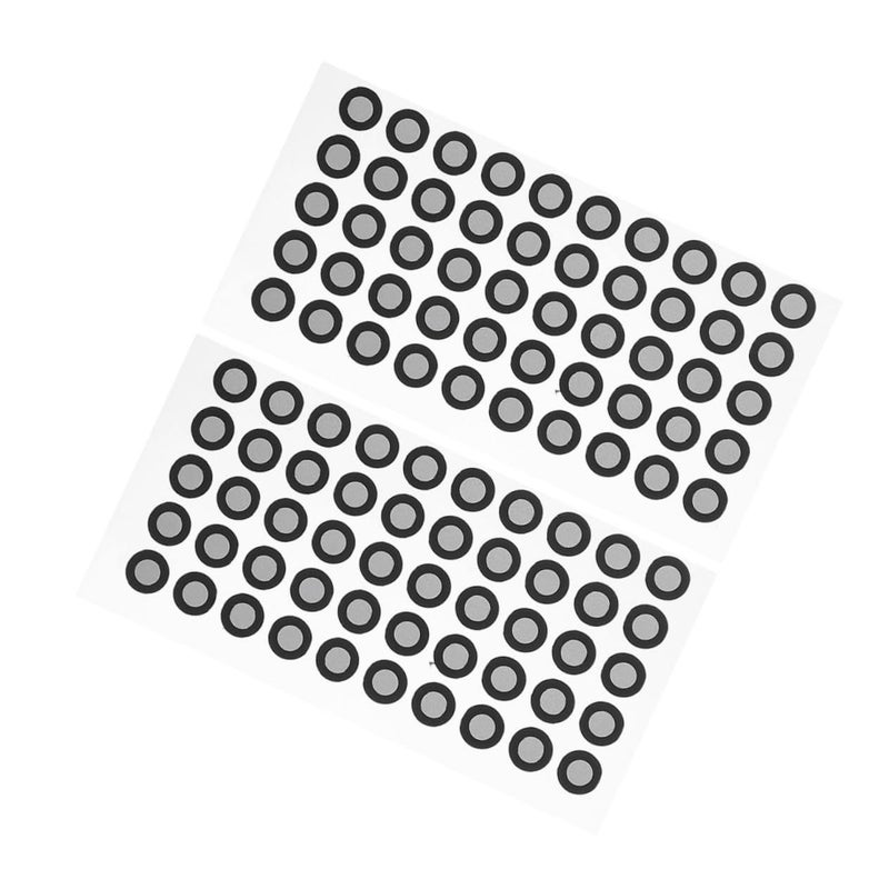علامات المسح العاكسة 2 ورقة مقاومة للتمزق نقاط نقطة سهلة التركيب الحجم 1.00 × 1.00 × 0.15 سم - Image 2