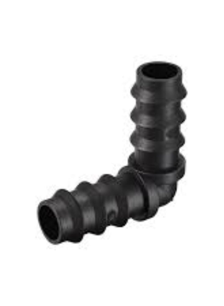 KNP KNP 1/2 Inch Barbed Insert Elbow Connectors are essential fittings designed for connecting two lengths of tubing at a 90 degree angle. - Image 1