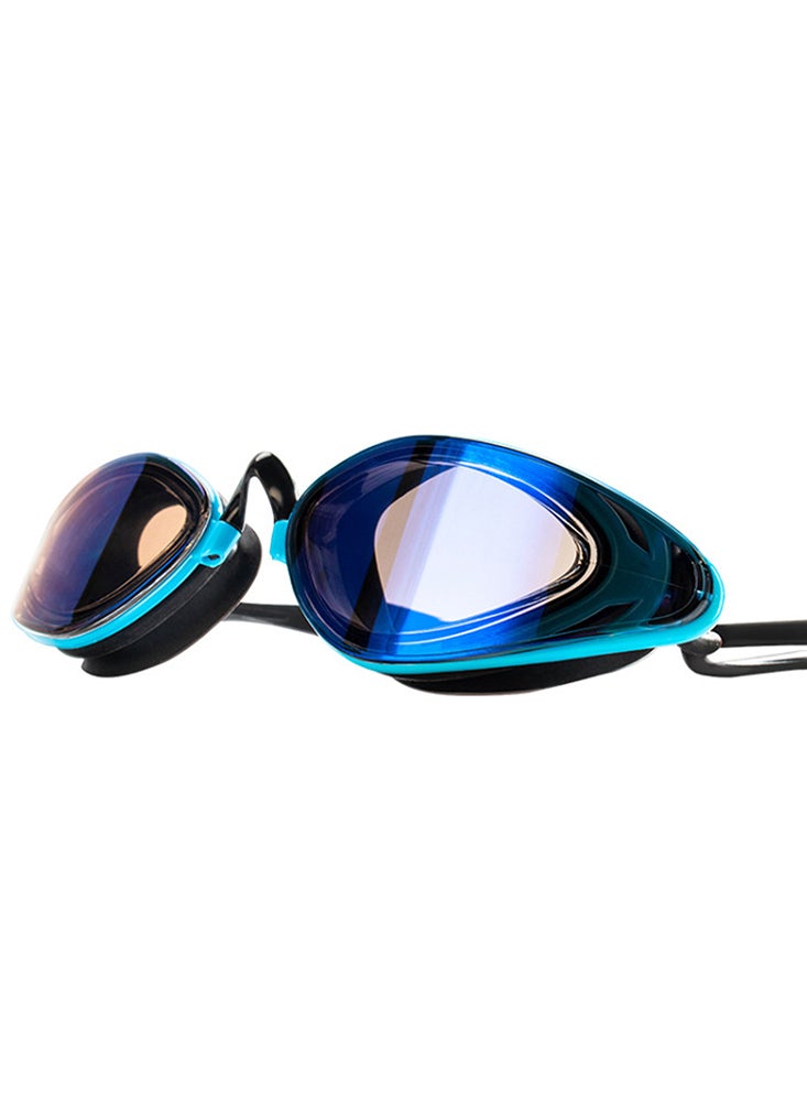 Perfii Premium Electroplating Anti-Fog Adult Swimming Goggles Large Frame, Silicone Seal, and Waterproof Performance  - Image 1