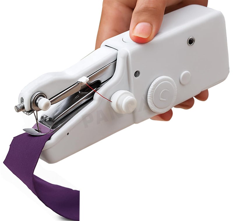 PANCA Handy Stitch Mini Hand Sewing Machine | Portable Stapler-Style Silai Machine for Quick Repairs, Home Tailoring & Emergency Stitching | Lightweight Handheld Sewing Tool (Handy Stitch) - Image 1
