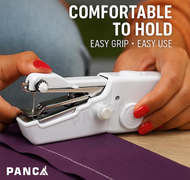 PANCA Handy Stitch Mini Hand Sewing Machine | Portable Stapler-Style Silai Machine for Quick Repairs, Home Tailoring & Emergency Stitching | Lightweight Handheld Sewing Tool (Handy Stitch) - Image 5