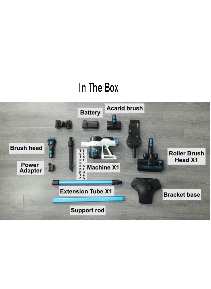 BOBOT - BOBOT Robotic INC Cordless Handheld Vacuum Cleaner, High-Power Suction, Lightweight & Portable, Rechargeable with Long Battery Life, Ideal for Home, Office, Shop and Car - Image 1