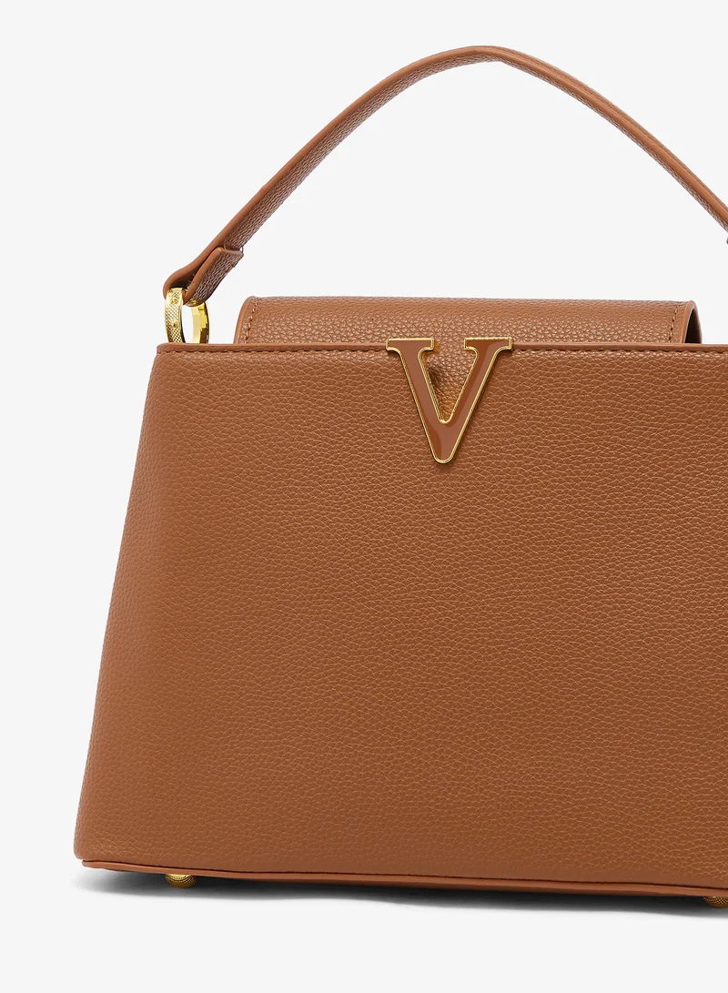 Khizana  Classic Structured Top Handle Satchel for Women | Best Price UAE