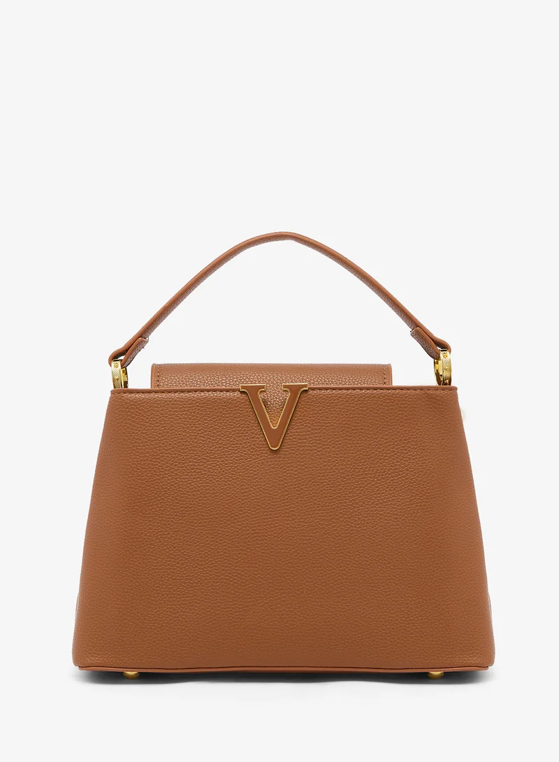 Classic Structured Top Handle Satchel