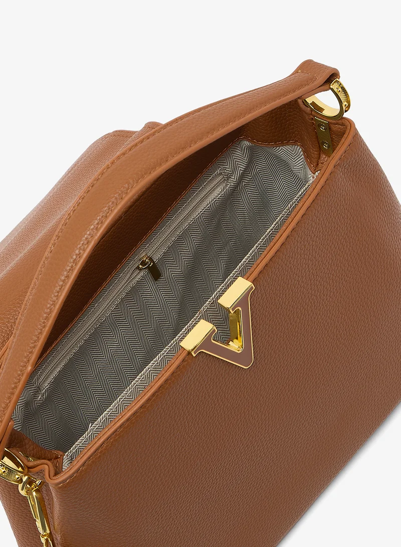 Khizana  Classic Structured Top Handle Satchel for Women | Best Price UAE
