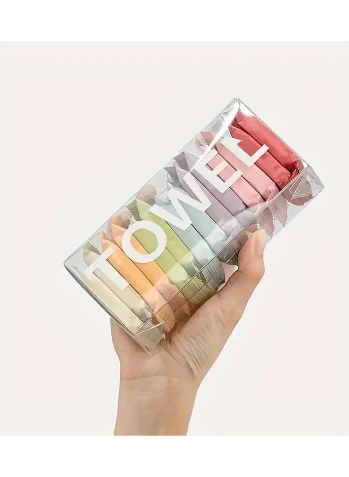 14 Pack Quick-Dry Travel Towel Set - Super Absorbent, Lightweight & Reusable, Compact Towels for Camping, Hiking & Beach - Durable, Alcohol-Free Material, No Power Needed  - Image 4