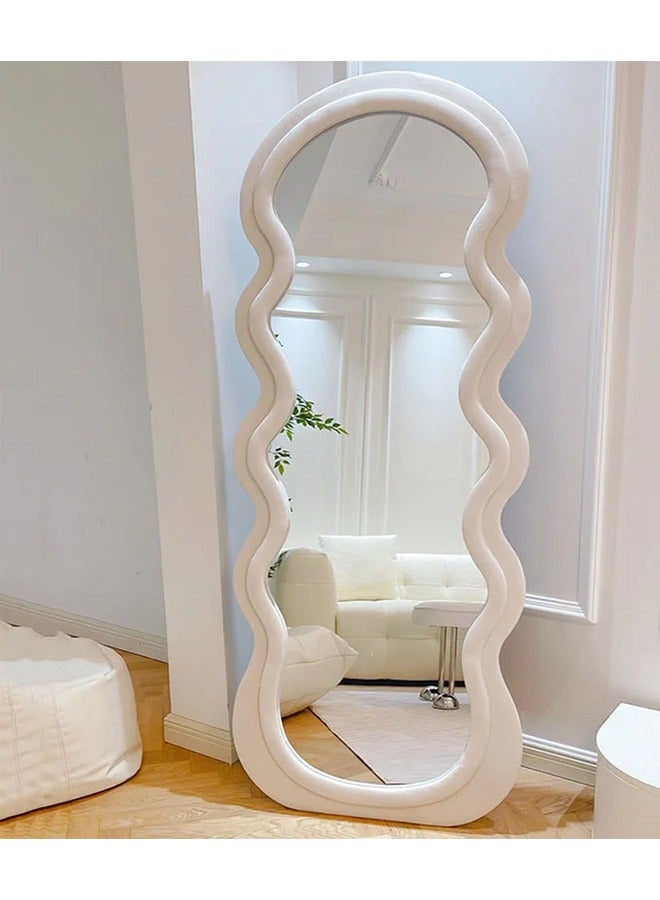 keke Wavy Shaped Full Length Dressing Mirror 60X160 CM - Image 4
