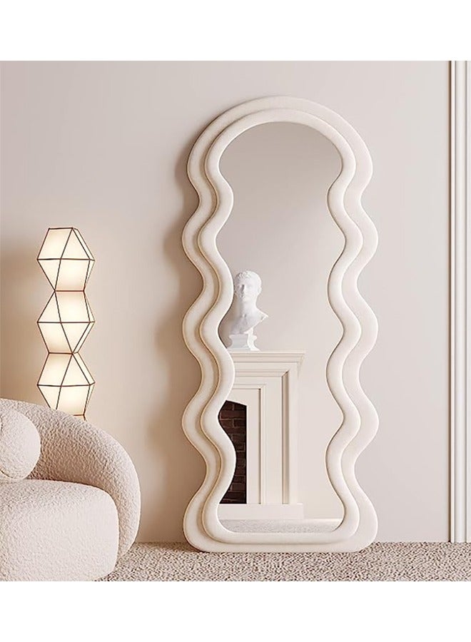keke Wavy Shaped Full Length Dressing Mirror 60X160 CM - Image 3