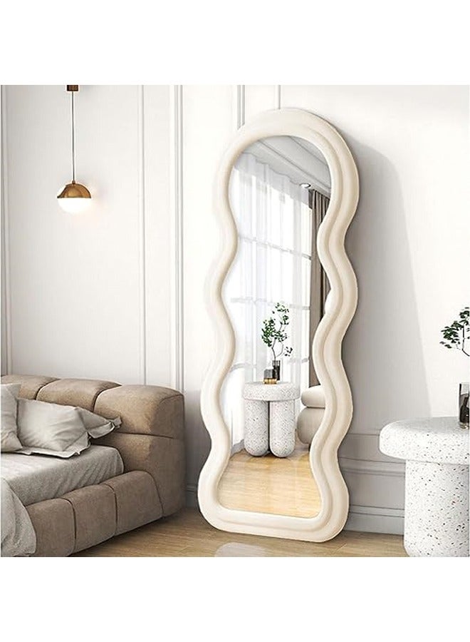 keke Wavy Shaped Full Length Dressing Mirror 60X160 CM - Image 5