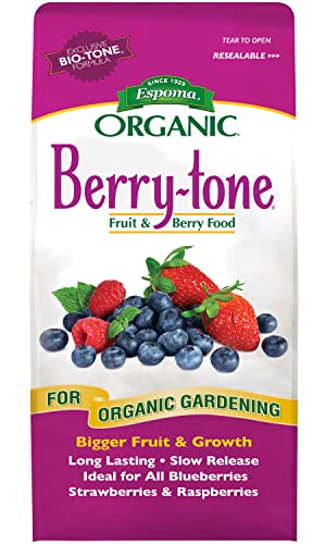 Espoma Organic Berry-Tone 4-3-4 Natural & Organic Fertilizer and Plant Food for All Berries. 4 lb. Bag. Use for Planting & Feeding to Promote Bountiful Harvest - Pack of 2 - Image 2
