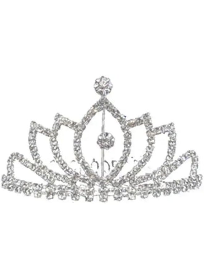تاج رأس للأطفال مرصع بالكريستال – تاج أميرة أنيق للحفلات وأعياد الميلاد والمناسبات – متعدد الأشكال والألوان - Image 3