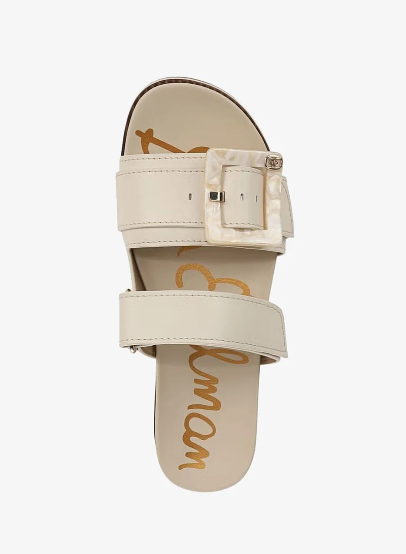 Sam Edelman BEIGE Adrianna Slide Sandal for Women | Best Price UAE