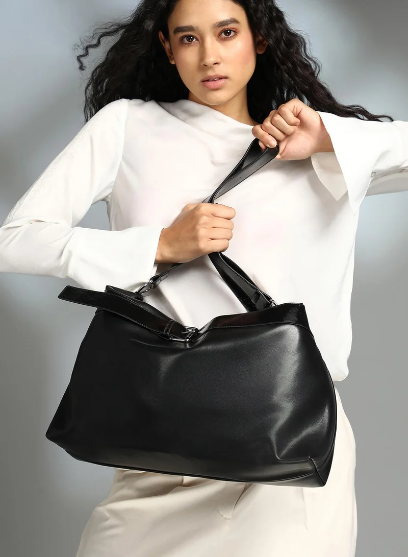 Haute Sauce  Buckled Strap Tote for Women | Best Price UAE