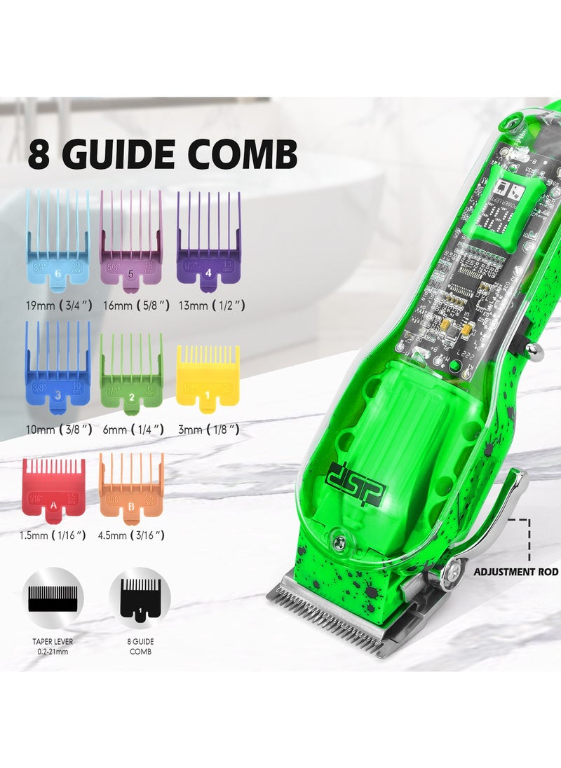 DSP - DSP Professional Hair Clippers for Salon and Personal Use  Adjustable Hair Cutting Machine with Scissors Set - Image 1