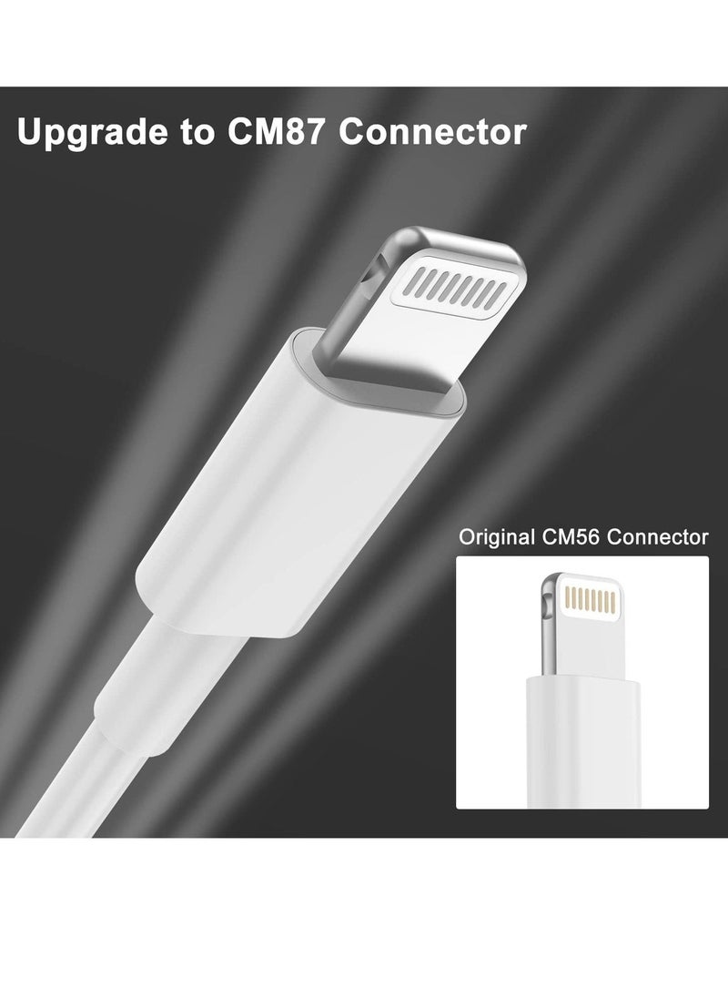 Generic - 2pack 2M iPhone Charger, [Apple MFi Certified] Long iPhone Charger Cord 10 ft, Apple Lightning to USB Cable, 10 Foot Fast Charging Cords for iPhone Charger 14/13/12/11/13 Pro/13 Max/X/XS/XR/XS - Image 1