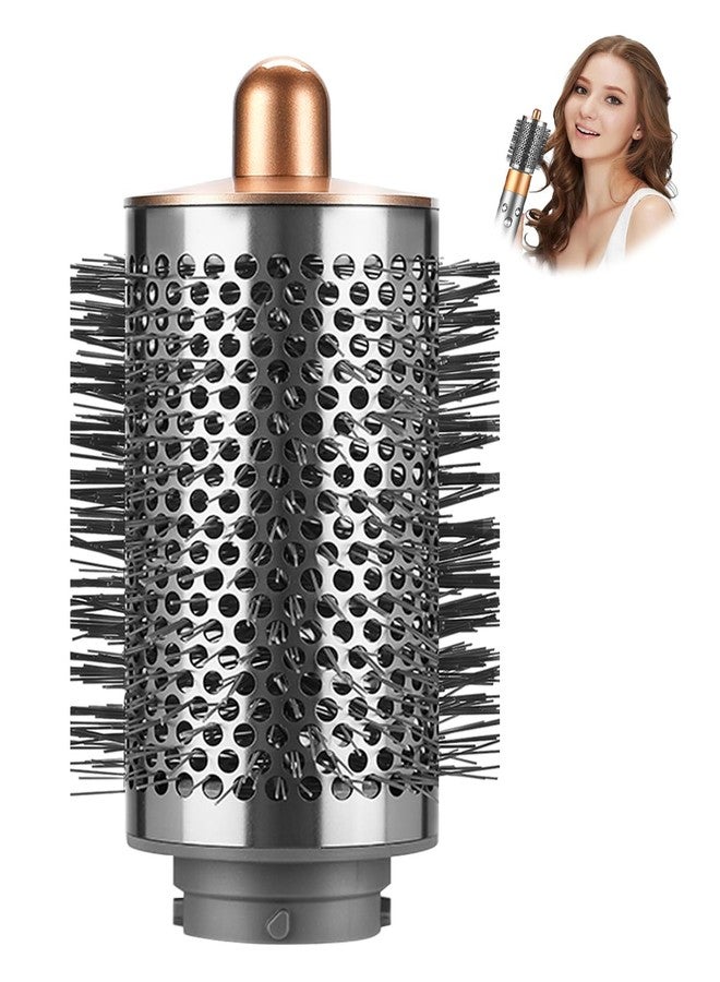 TOSAGE Large Round Volumizing Brush for Dyson Airwrap Styler, Big Round Brush Volumizer Attachment for Dyson Airwrap HS01 HS05 HS08, Smooth Hair,Volumizing and Curly Styling Nickel/Copper - Image 1