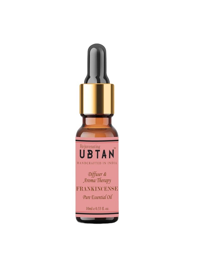 Rejuvenating UBTAN زيت اللبان العطري النقي من أوبتان لتجديد البشرة | يعزز الاسترخاء الذهني، ويخفف القلق والتوتر، ويمنح السلام الداخلي | مضاد للشيخوخة، يحسن لون البشرة، ويعالج حب الشباب، ويحفز نمو الشعر | 10 مل (عبوة واحدة) - Image 1