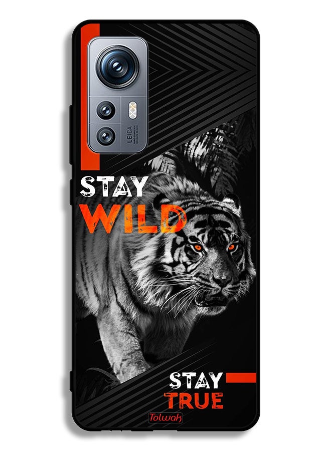 Tolwak Xiaomi 12S Protective Case Cover Stay Wild Stay True - Image 2