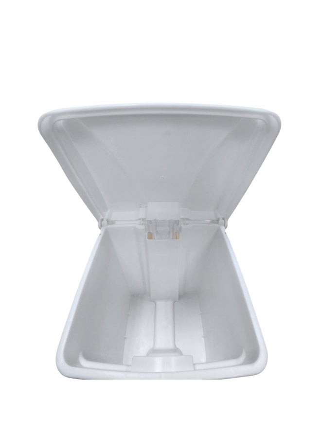 SNH Dustbin | Waste Bin | Trash Bin with Foot Pedal | Garbage Can with Push Lid | Step On Waste Disposal Bin for Kitchen, Bathroom, Office & Outdoor Use | Weather Proof Waste Bin with Secure Lid | Durable Plastic Trash Container | Comes with Extra Hinge Pins - Image 3