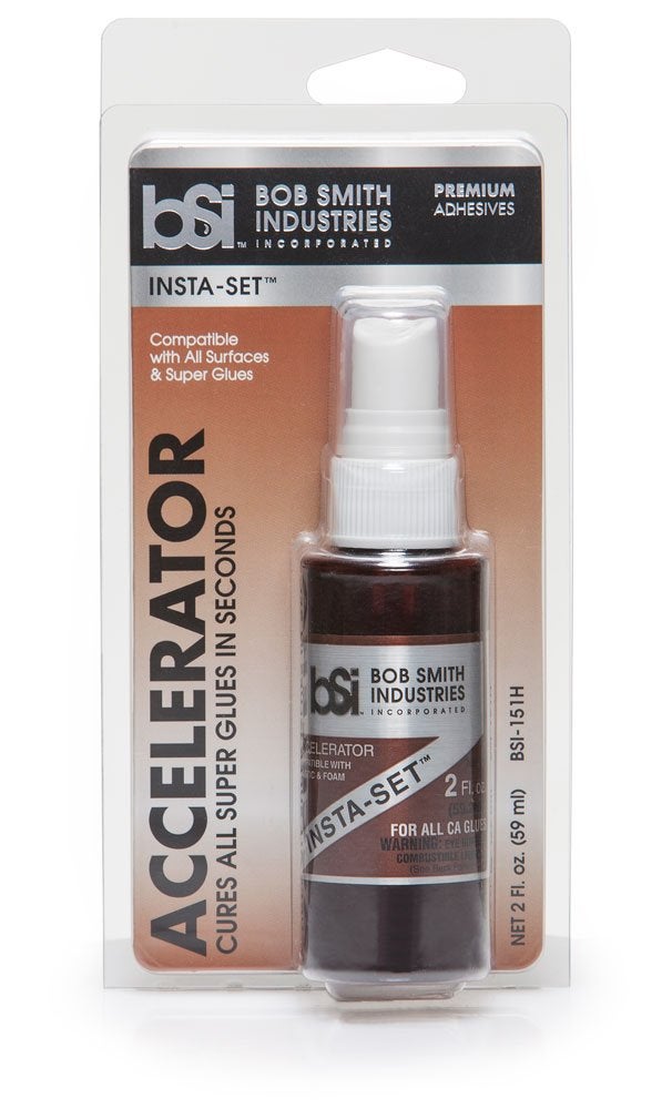 Bob Smith Industries BSI-151H Insta-Set™ CA Glue Accelerator - Fast Acting Cyanoacrylate Activator Spray for Super Glue - Modeling, Crafting, Plastic & Wood Repair - Strawberry Scent (2 oz) - Image 3