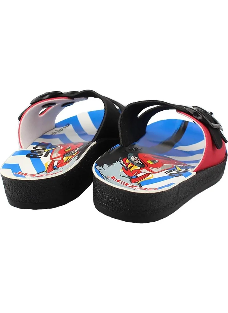 Gezer Summer Two Buckle Boys' Slippers
