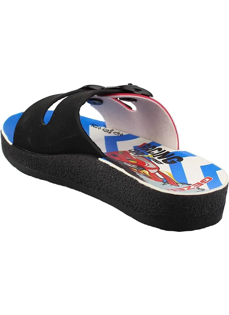 Gezer Summer Two Buckle Boys' Slippers