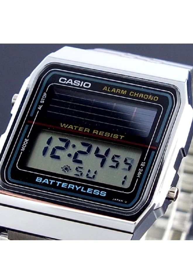 CASIO Men's AL180 Water Resistant Digital Watch - Silver Color 3 pieces - Image 4