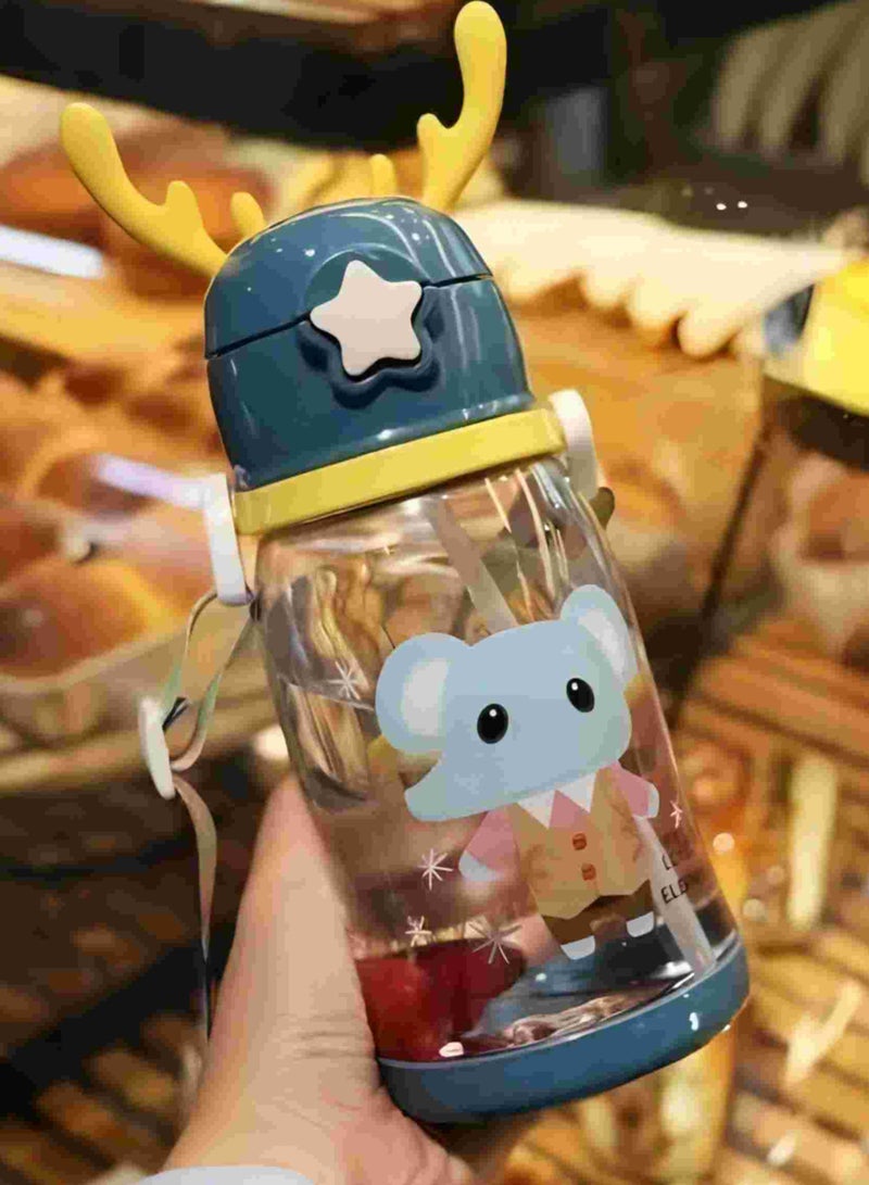 ORiTi زجاجة مياه مع شفاطة بتصميم رسوم متحركة من ORiTi - Image 1